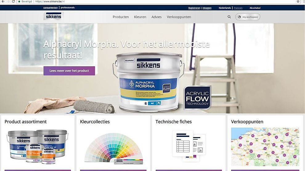 Nieuwe Sikkens website gelanceerd