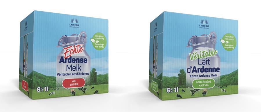 Echte Ardense Melk in een nieuwe verpakking