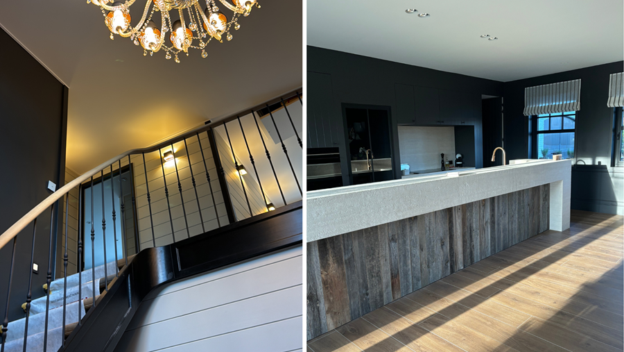 Une construction en bois massif avec une finition raffinée et durable