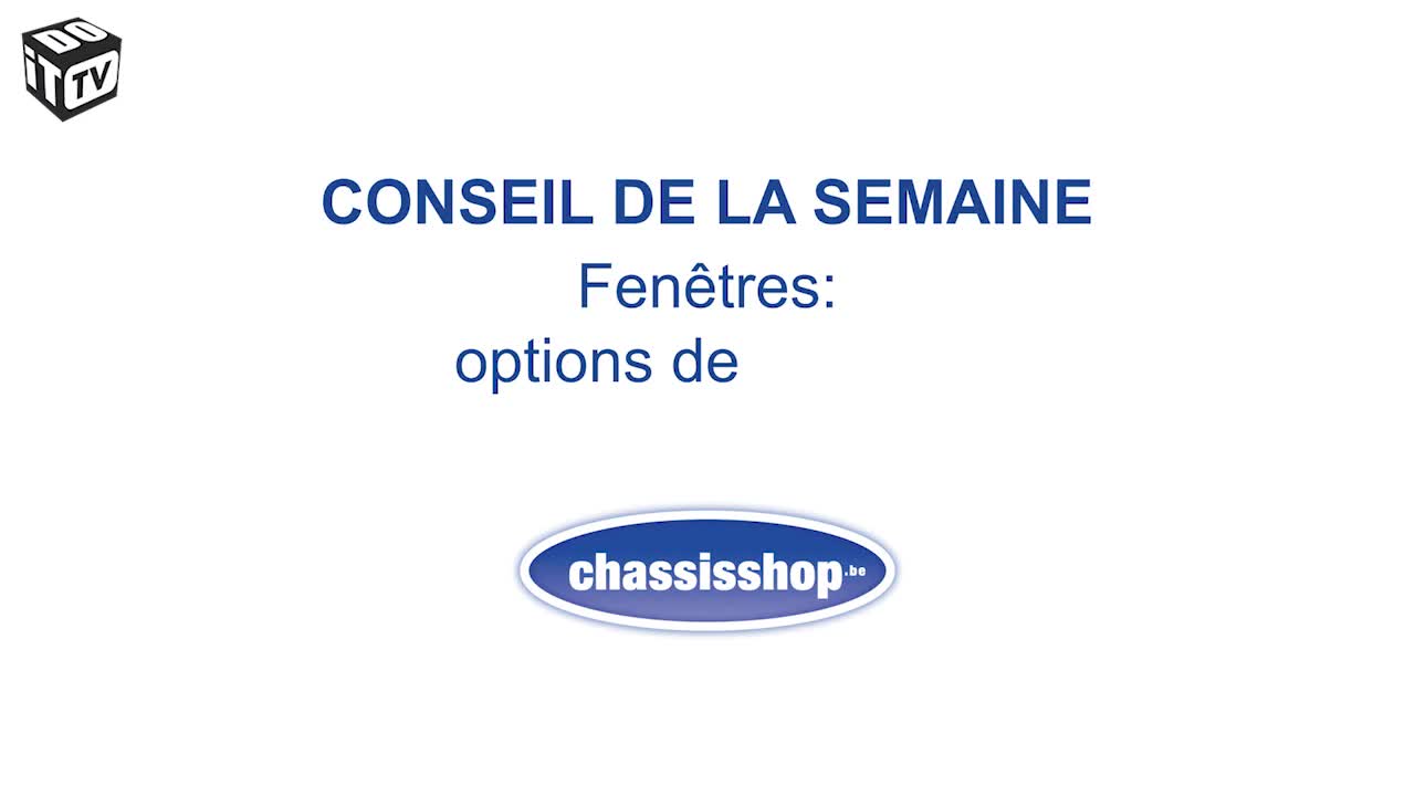 COMMANDE DE FENETRES: COULEURS